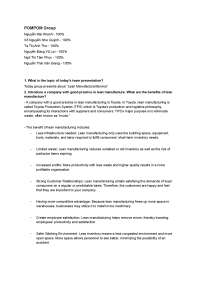 Assignment chapter 13