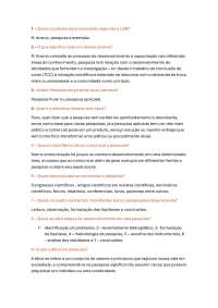 pesquisa e tecnologia