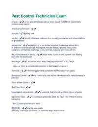 Pest Control Technician Exam: Glossary of Terms and Concepts