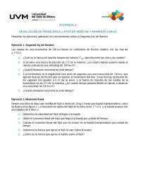 Actividad de leyes de Newton