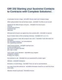 Real Estate License Exam Preparation: Key Concepts and Practice Questions