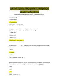 API 571: Corrosion and Material Degradation - Multiple Choice Questions