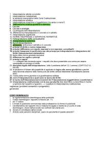 DOMANDE INTERPRETAZIONE E ARGOMENTAZIONE GIURIDICA