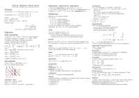 LinearAlgebra studies