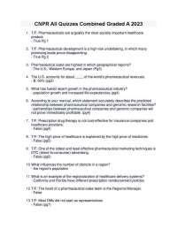 Pharmaceutical Industry Quiz: Comprehensive Questions and Answers