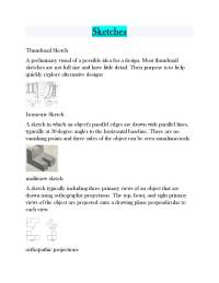 Sketches Exam 2024-2025 Questions And Answers