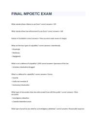 FINAL MPOETC EXAM 2025