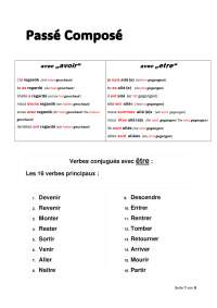 Passé Composé Übungen
