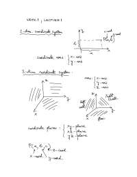 Coordinate Systems in 3 Dimensions: A Basic Introduction