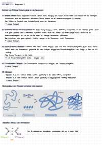 Kenntnisse und Erklärung Transportvorgänge an der Biomembran, Proteine und Enzyme