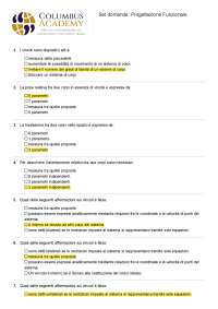 paniere PROGETTAZIONE FUNZIONALE COLUMBUS