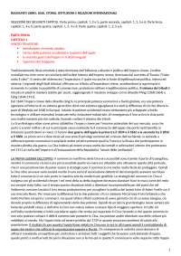 ASIA, STORIA, ISTITUZIONI E RELAZIONI INTERNAZIONALI (RIASSUNTO)