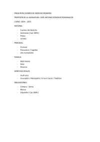 PREGUNTAS DE EXAMEN ROMANILLOS