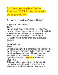 Nursing Practice Questions and Answers: Comprehensive Review for 2023
