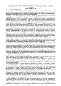Intervento nelle relazioni e tecniche di osservazione in contesti clinici/DOMANDE-RISPOSTE
