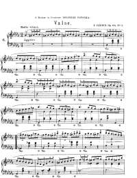 F. Chopin Walc minutowy