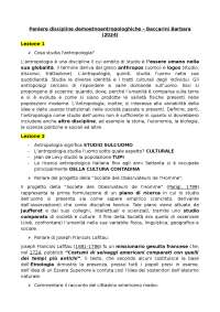 Paniere completo discipline demoetnoantropologiche