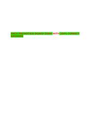 SNCO Promotion Board Exam: Questions and Answers