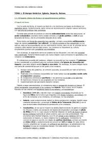Formación del Derecho Común: Iglesia, Imperio y Reinos en la Historia - Prof. López de Goi