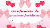 Clasificación de Normas Jurídicas: Un Análisis Completo
