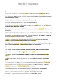 Paniere 2025 INGEGNERIA DEL SOFTWARE Mercatorum