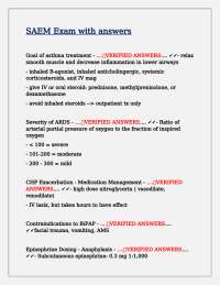 SAEM Exam with Answers: A Comprehensive Guide to Emergency Medicine