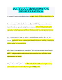 Military Leadership: Questions and Answers