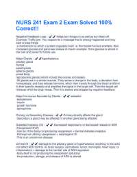 Diabetes Insipidus: A Comprehensive Guide for Nursing Students