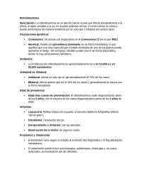 Retinoblastoma en la importancia de la medicina