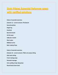 Pilates Footwork, Second Position, and Single Leg Exercises