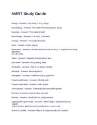 Mold and Fungi: A Comprehensive Study Guide