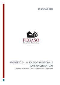 NUOVO Elaborato 1: progetto di un solaio latero cementizio -Tecnica delle Costruzioni 2025