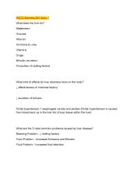 HACC Nursing 241 Quiz 1
