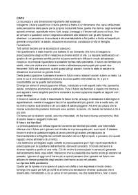 riassunto cap. 9,10,11 del libro la mia terza età di ugo carlone