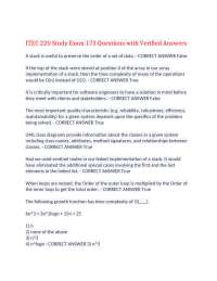 ITEC 220 Study Exam 173 Questions with Verified Answers