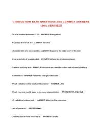 CIDESCO Exam Questions and Answers: A Comprehensive Guide for Beauty Therapy Students