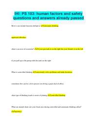Human Factors and Safety: Questions and Answers for Healthcare Professionals