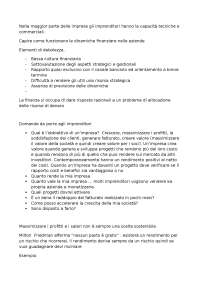 Appunti ed esercizi svolti