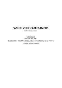 2025 Paniere ELETTROTECNICA INGEGNERIA INFORMATICA E DELL'AUTOMAZIONE (D.M. 27004) Docente