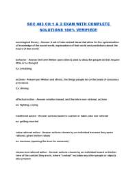 Sociological Theory: Definitions and Explanations of Key Concepts