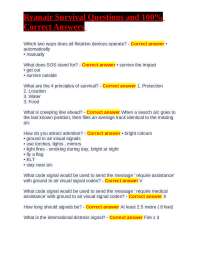 Ryanair Survival Questions and Answers: A Guide to Emergency Procedures
