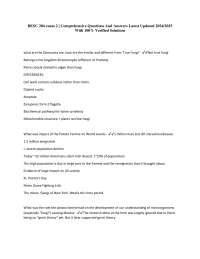 BESC 204 Exam 2: Comprehensive Questions and Answers on Fungi and Plant Diseases