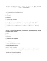 BESC 204 Final Exam: Comprehensive Questions and Answers on Fungi