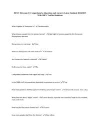 BESC 204 Exam 2: Comprehensive Questions and Answers on Fungal Diseases
