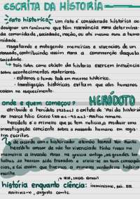 Escrita da Historia - Resumo