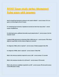 RPSGT Exam Study Series: Movement Disorders in Sleep