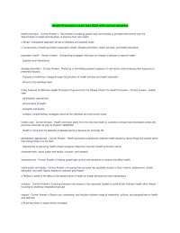 Health Promotion: Concepts, Principles, and Historical Development