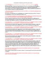 Paniere 2025 DIRITTO D IMPRESA E GESTIONE DELLA CRISI Pegaso