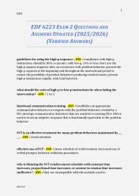 Functional Communication Training & Behavior Management: Exam 2 Q&A