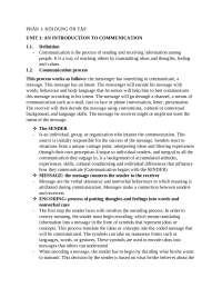 REVIEW KNOWLOEDGE ABOUT COMMUNICATION
